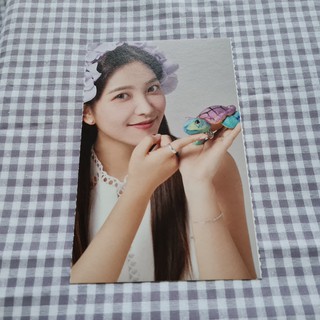 [พร้อมส่ง] โปสการ์ด หน้าแผ่นพับ เยริ Yeri Red Velvet 2019 Seasons Greetings Accordian Calendar