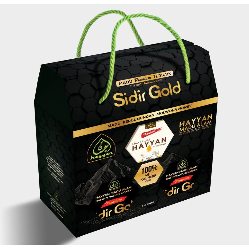 Madu Sidir Hayyan จาก Kashmir 250gm & Set Combo