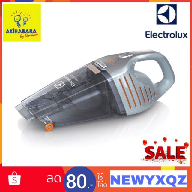 NO.325  เครื่องดูดฝุ่นไร้สาย ELECTROLUX รุ่น ZB6106WDเครื่องดูดฝุ่นไร้สายเครื่องดูดฝุ่นในรถ