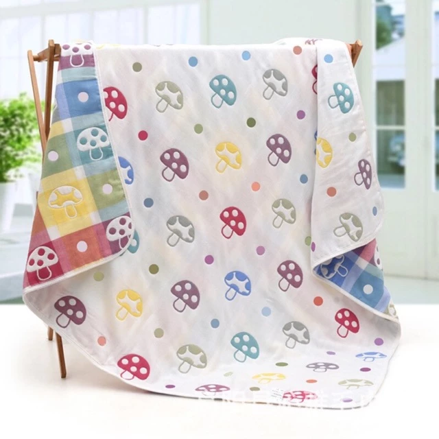 ผ้าห่มห่อตัวเด็ก แบบฝ้ายญี่ปุ่น หนานุ่ม ห่มสบาย Baby Blanket thumbnail 9