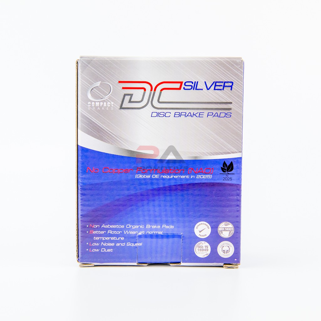 ผ้าเบรครถยนต์ Compact Toyota ALTIS 1.6 - 1.8, SIENTA 1.5 V, G ปี 2016 - ON