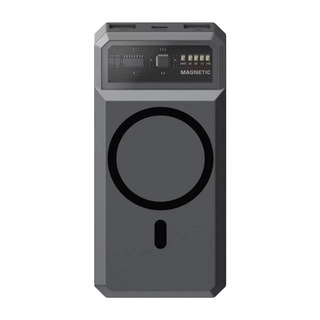 พาวเวอร์แบงค์  Eloop EW55 PD 20W Magnetic 20000 mAh สีเทา/ Grey แถมซอง &amp; สายชาร์จ