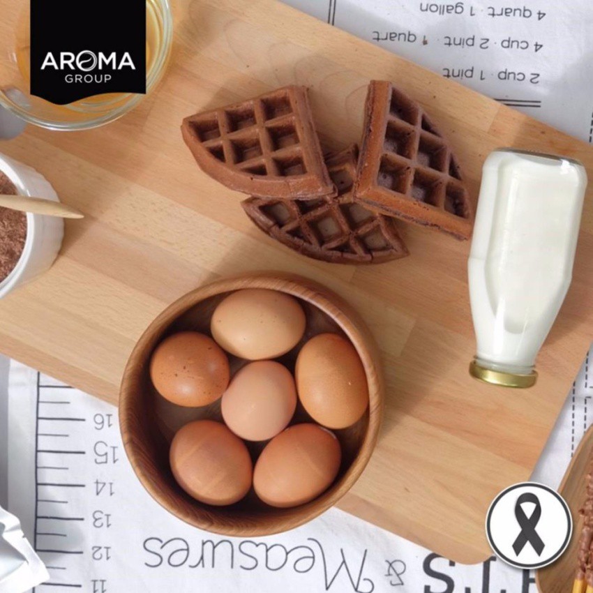 Aroma แป้งวาฟเฟิล สำเร็จรูป Waffle Powder Mixed  ตราอโรม่า  (ซองขนาด 460 กรัม/ซอง) - รูปที่ 4
