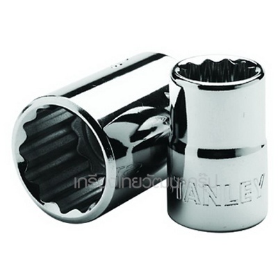 STANLEY(สแตนเล่ย์) 89-679 ลูกบ็อกสั้น 12 เหลี่ยม 3/4"ขนาด2" (S351-89679)