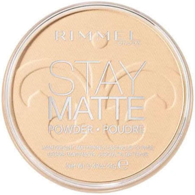 (พร้อมส่ง)แป้ง Rimmel Stay Matte Longlasting Pressed Powder #001-006 พร้อมส่งของแท้💯% UK🇬🇧