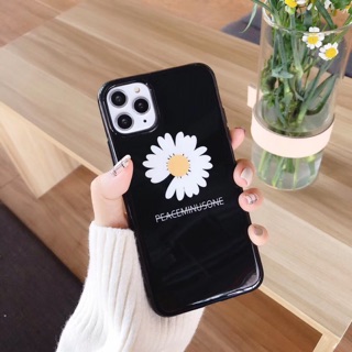 เคสสีดำลายดอกเดซี่ daisy