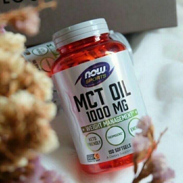 ✅✅ พร้อมส่ง ✅✅ Now Sports MCT Oil 1000 mg. ( 150 Softgels )