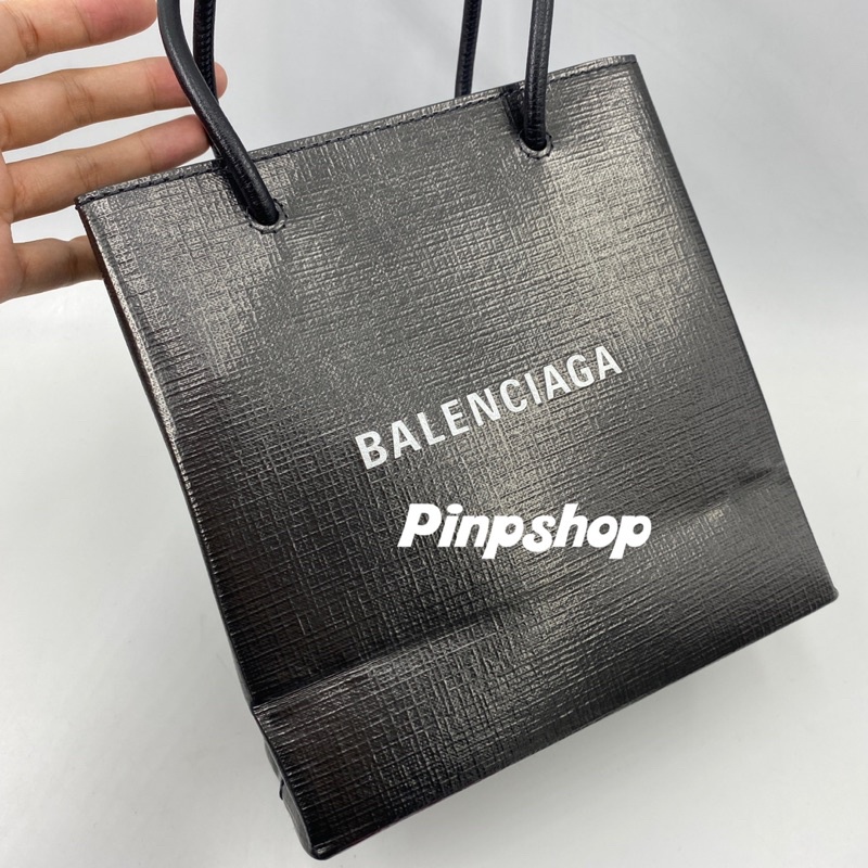Balenciaga XXS tote มีสายสะพาย กระเป๋า กระเป๋าถือ บาเลนเซียก้า ของแท้⚡️ส่งฟรีEMS ทุกรายการ