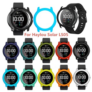 สําหรับ Haylou Solar LS05 Smart Watch PC เคสป้องกัน สําหรับ Xiaomi Haylou Solar Glass เคสกรอบป้องกัน