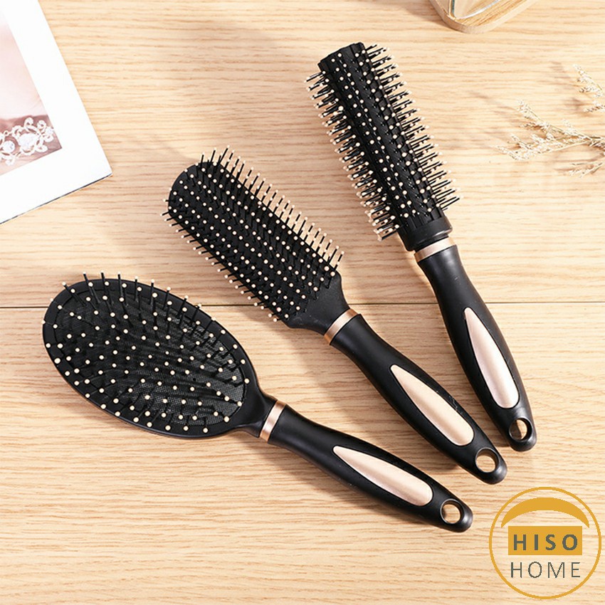 แปรงหวีผม หวีผม หวีจัดทรงผม ช่วยลดการชี้ฟูของเส้นผม สะดวกพกพา Hairdressing comb - รูปที่ 6