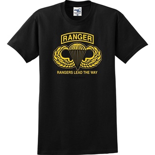 ขายดี!ขายดี เสื้อยืดลําลอง แขนสั้น พิมพ์ลาย Utopia Sport Ranger Airborne Rangers Lead The Way S-5X ADgbkk00FOfhoi20S-5XL