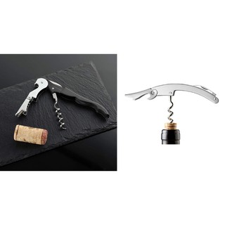 ที่เปิดขวด ที่เปิดไวน์ สแตนเลส ด้ามจับดำ wine Corkscrew