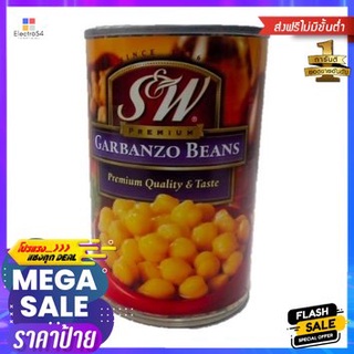 S&amp;w Garbanzo Beans 439g เอสแอนด์ดับบลิวถั่วลูกไก่ 439กรัม