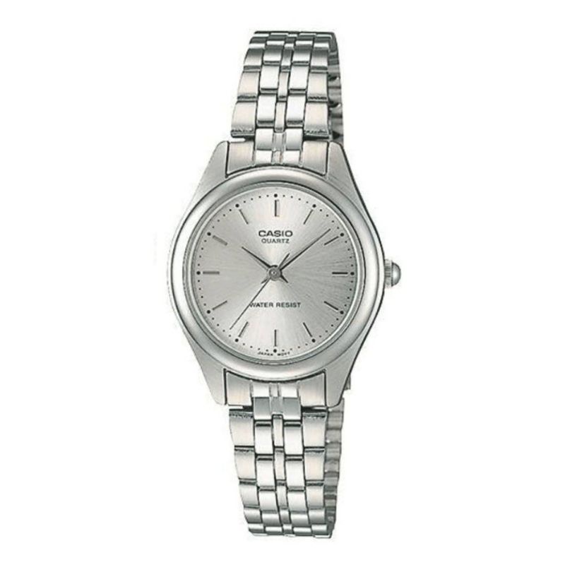 0Casio Standard นาฬิกาข้อมือผู้หญิง สายสแตนเลส รุ่น LTP-1129A,LTP-1129A-7A (CMG ) - สีเงิน