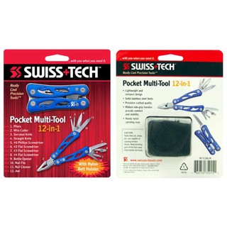 เครื่องมือช่าง Swiss+Tech คีมอเนกประสงค์ Swiss Tech 12in1