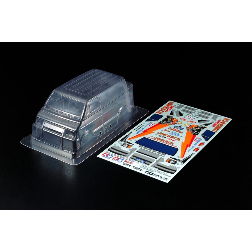 TAMIYA 54927 Rc Body Set Lunch Box Mini Clear