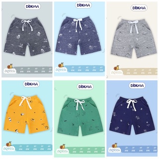 DQ955S กางเกงขาสั้นหนังปลาเด็กชาย Dokma (2-6T)