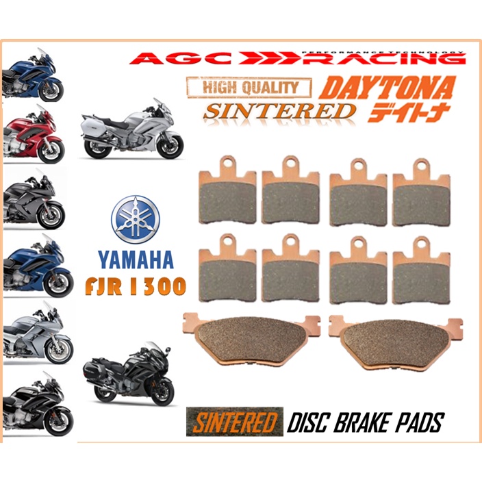 YAMAHA FJR 1300 14-19 FJR 1300 AE 06-09 FJR 1300 14-16 FJR 1300 AS 14-16 ผ้าเบรกยาวคุณภาพสูง
