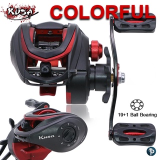 รอกหยดน้ำ KUSA COLORFUL Black Red