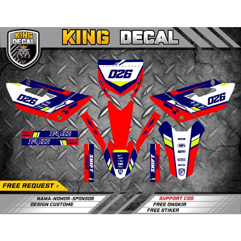 STANDARD DUCK DECAL YZ 85 ออกแบบ COSTUME ใหม่