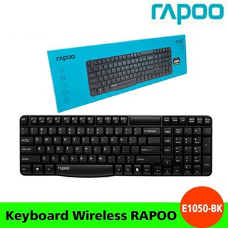 Keyboard Wireless RAPOO E1050-BK