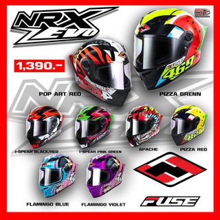 FUSE HELMET หมวกกันน็อคเต็มใบ รุ่น NRX EVO