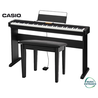 Casio CDP-S350 เปียโนไฟฟ้า คีย์มาตรฐาน 88 Keys แถมฟรี เก้าอี้ + ขาตั้ง + ที่วางโน้ต + Sustain Pedal