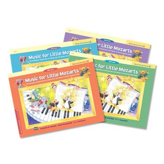 Music for Little Mozarts: Music Recital Book 1 2 3 4 หนังสือเรียนเปียโนสำหรับเด็กเล็กอายุ3-6ปี