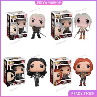 ฟิกเกอร์ Funko Pop The Witcher 3: Wild Hunt Geralt Triss Ciri Iennefer ของเล่นสําหรับเด็ก