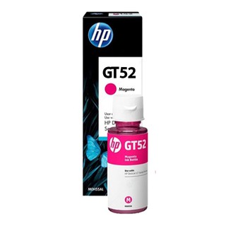 HP GT52 MAGENTA (สีชมพู) สำหรับรุ่น Hp GT-5810 All in oneHp GT-5820, Hp Ink Tank 315, Hp Ink Tank 415