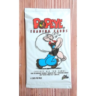 (Sealed Pack) ซองสุ่มการ์ด POPEYE TRADING CARDS