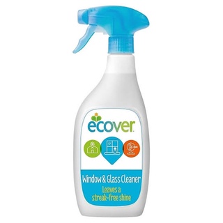 (Ecover Window &amp; Glass Cleaner) อีโคฟเวอร์ น้ำยาเช็ดกระจก วินโดว์ แอนด์ กลาส คลีนเนอร์ พร้อมหัวฉีดสเปรย์ 500 Ml.