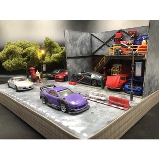 Diorama The garage 2 v2