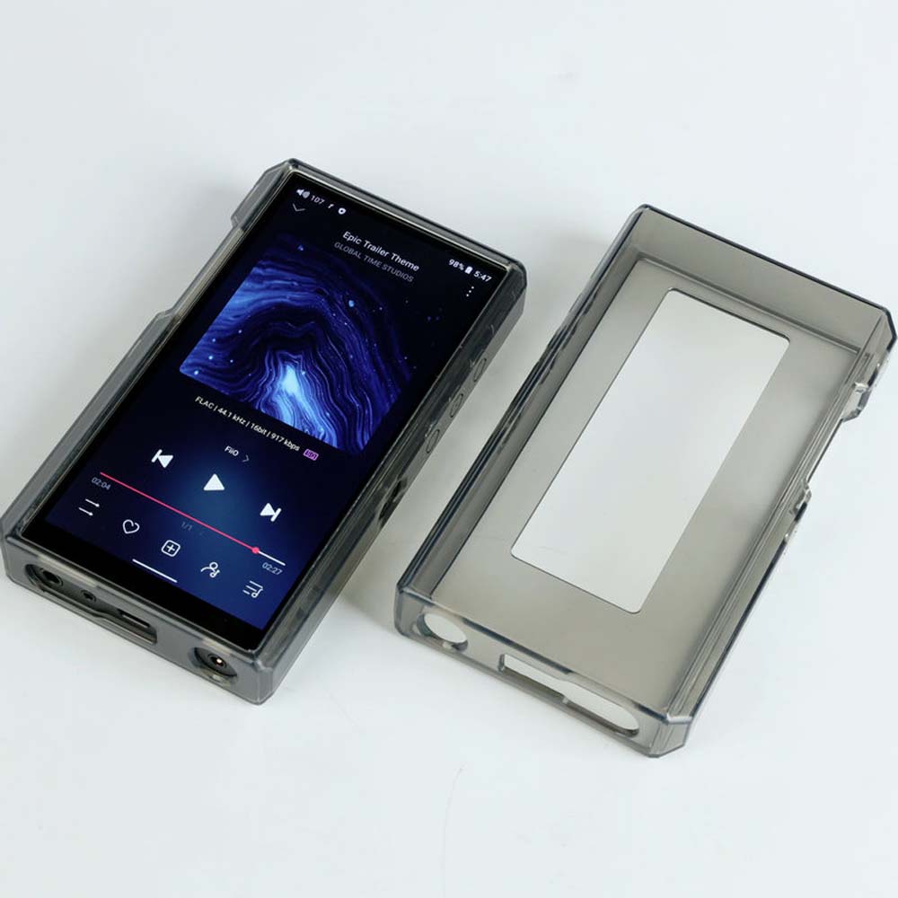 Soft TPU Clear Crystal Full Protective Skin Shell Case Cover for FiiO M11 Plus LTD เครื่องเล่นเพลง