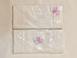 ถุงหูเจาะHDขาวนมพับข้างเนื้อหนา (ถุงชั่งน้ำหนัก 1.kg/แพ็ค ) พลาสติกเกรดดีเนื้อหนาเหนียวไม่มีกลิ่นเหม็น✅