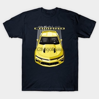 [COD]เสื้อยืดคลาสสิก พิมพ์ลาย Camaro SS 6th gen Yellow Camaro 1 HAifjh89BKnomh48 สําหรับผู้ชาย