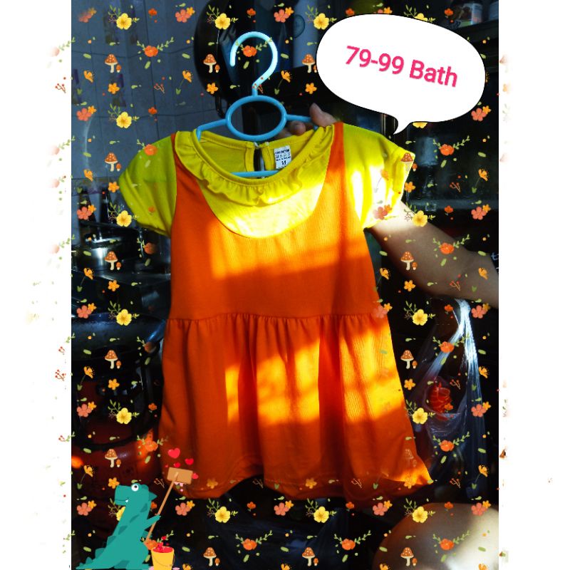 ชุดโกโกวาสุดฮิต ถูกที่สุด จากซีรีย์เกาหลีชื่อดัง Squid Game Costume Doll Girls Dresses Winter Long S