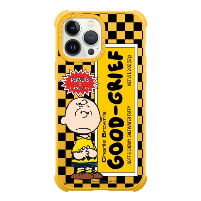 (พร้อมส่ง)13ProMax Casetify Charlie Brown Good Grief Taffy Case