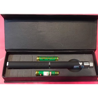 Green laser pointer normal