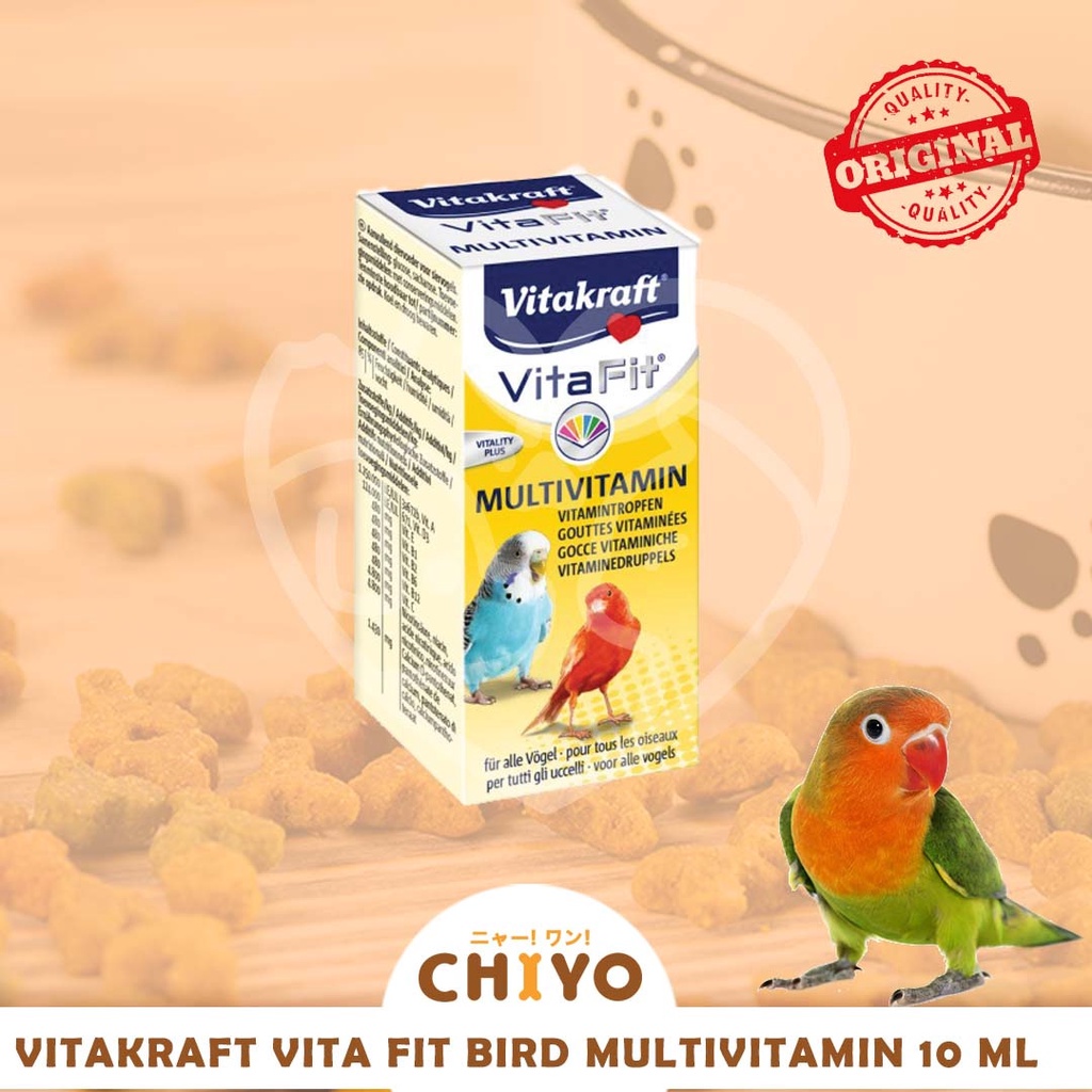 VITAKRAFT VITA VIT MULTIVITAMIN FOR ALL BIRDS 10 ML