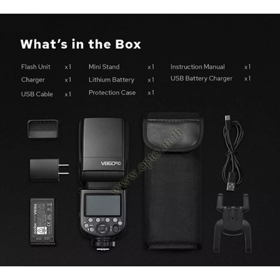 Godox V860III-N TTL 2.4G GN60 HSS Camera Flash with 10-Level Dimable Modeling Light, For Nikon V860