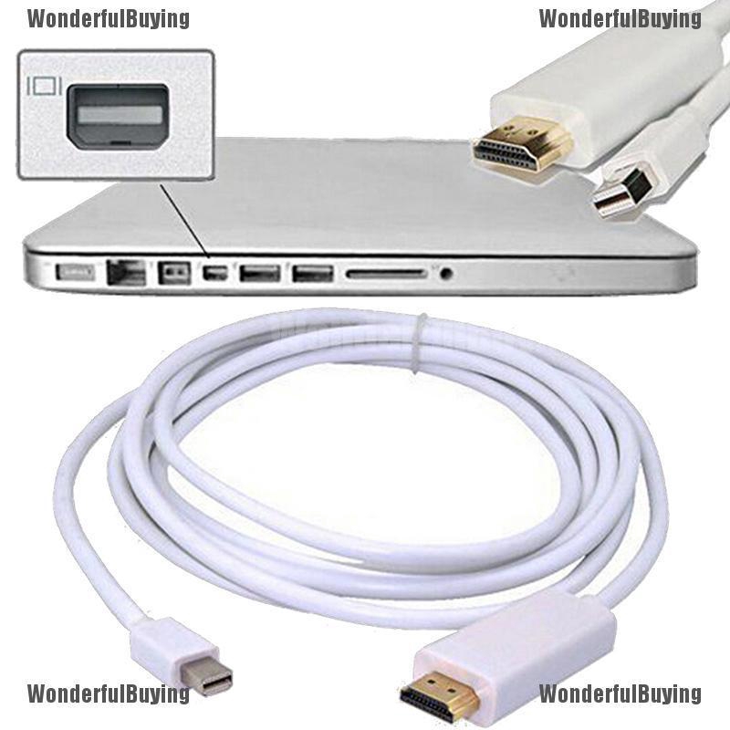 Thunderbolt สายเคเบิลอะแดปเตอร์ DP เป็น HDMI สําหรับ Mac #8