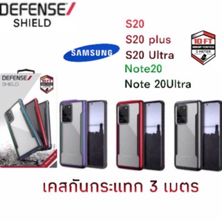 x-doria Defense Shield เคสกันกระแทก ระดับ 3เมตร สำหรับรุ่น , Samsung Galaxy Note 20 Note 20 Ultra S22Ultra