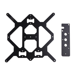 R* อะไหล่เครื่องพิมพ์ 3D Prusa Mini อลูมิเนียม โปรไฟล์ Y Carriage Z ด้านล่าง พร้อมสลักเกลียว U 3 ชิ้น LM8UU