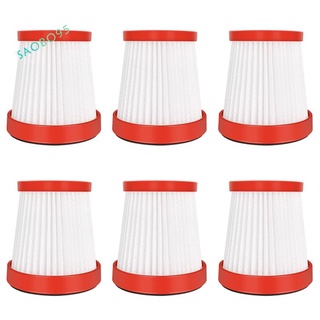 อะไหล่ไส้กรอง Hepa สําหรับเครื่องดูดฝุ่น Xiaomi Deerma Vc01 6 ชิ้น