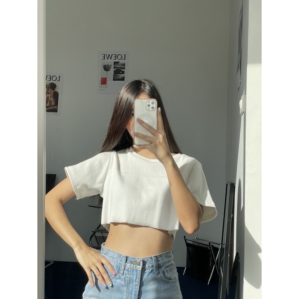 ✙Crop Top เสื้อครอป by sleepy murphy