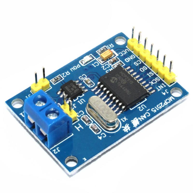 บอร์ดโมดูลMc 2515 Can Bus Tja 1050 ตัวรับสัญญาณ Spi 51 Mcu แขนควบคุม