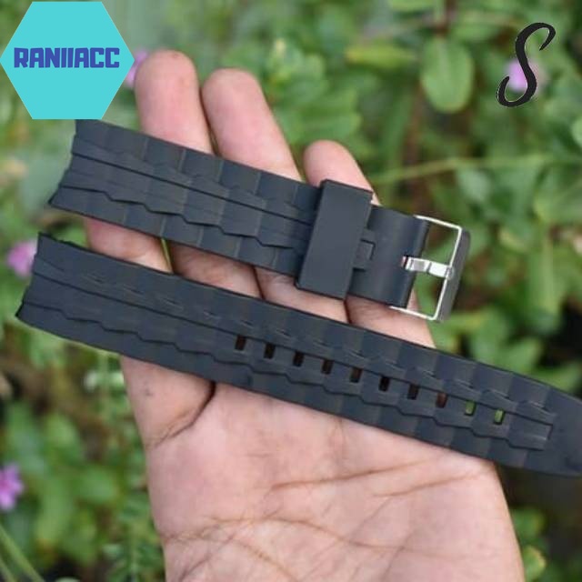 CASIO EDIFACE WATCH STRAP EF-550 EF500/RUBBER STRAP CASIO EDIFACE EF550 WATCH STRAP