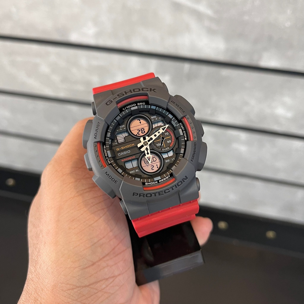 นาฬิกา CASIO G-SHOCK รุ่น GA-140 / GA-140GB / GA-140AR ของแท้ รับประกัน 1 ปี