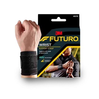 Futuro Sport Wrap Around Wrist Support (พยุงข้อมือ ชนิดปรับกระชับได้) สีดำ